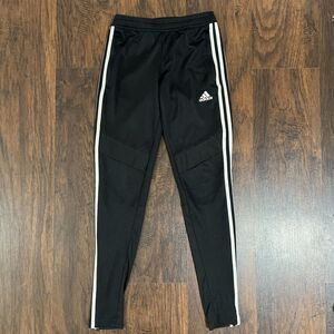 Adidas Black/White 3 Stripe Women's Skinny Sweatpants D95957 Size: XS